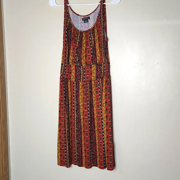 Lucky Brand Aztec Print Tank Dress - Picture 1 of 5